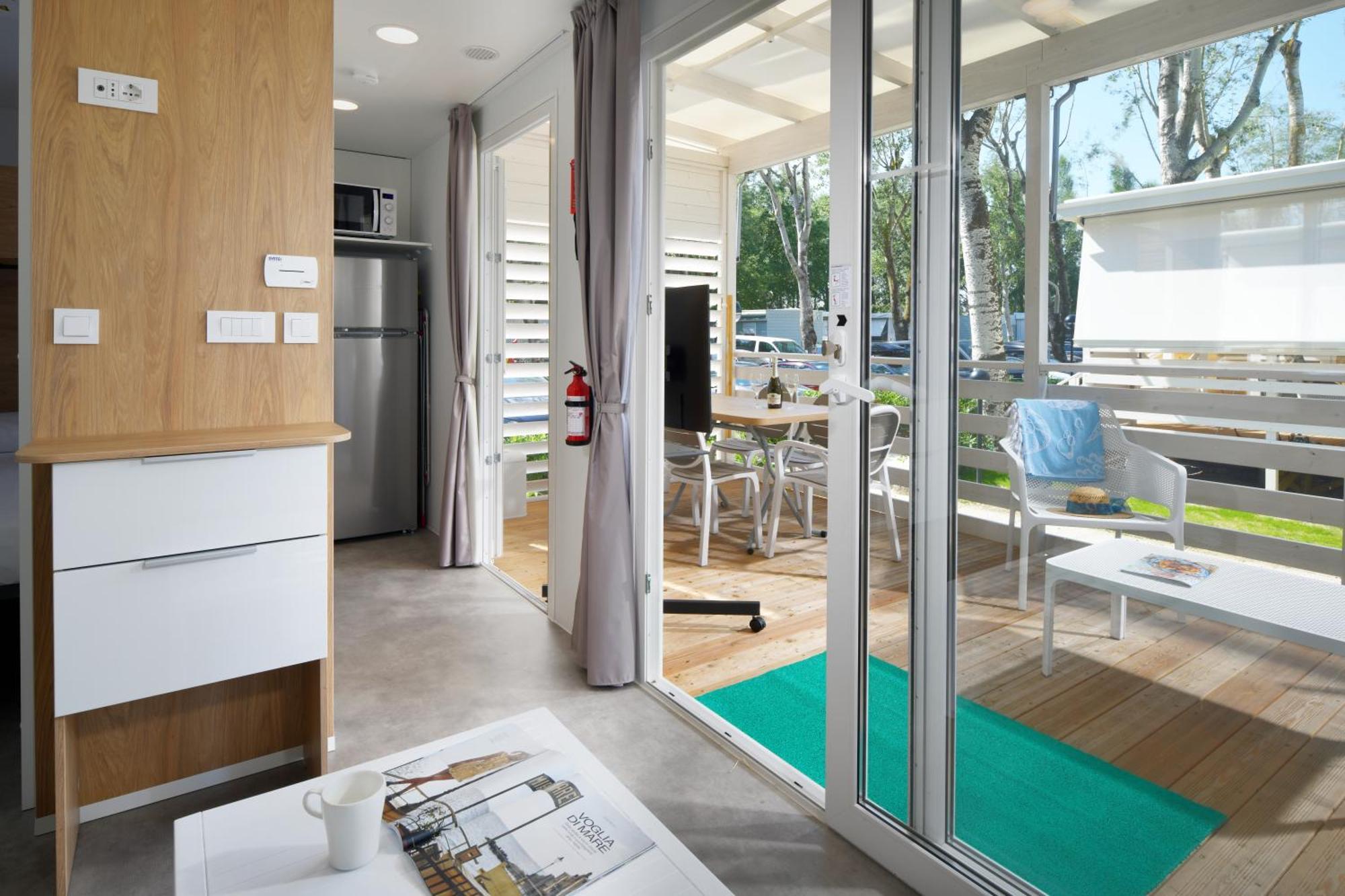 Isamar Holiday Village Ca Lino Екстер'єр фото Interior of a mobile home